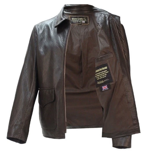 St John Bay Leather Jacket